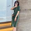 JK&JS 2025 French Style Slimming Knit Dress