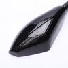 2 X LED Turn Lights Side Mirrors with LED Turn Signal Indicator 10mm Motorcycle Rearview Mirror For Honda Suzuki