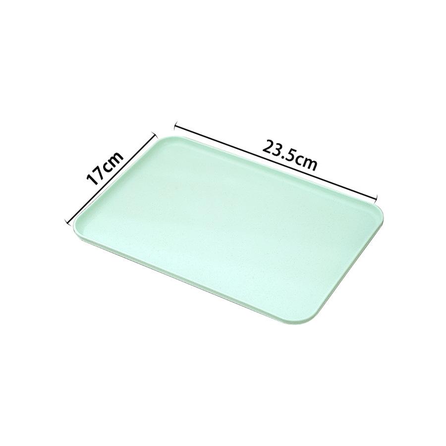 Thickened New Color Large Tray Creative Kindergarten Restaurant Tea Snack Tray Fruit Tray Fast Food Serving Tray
