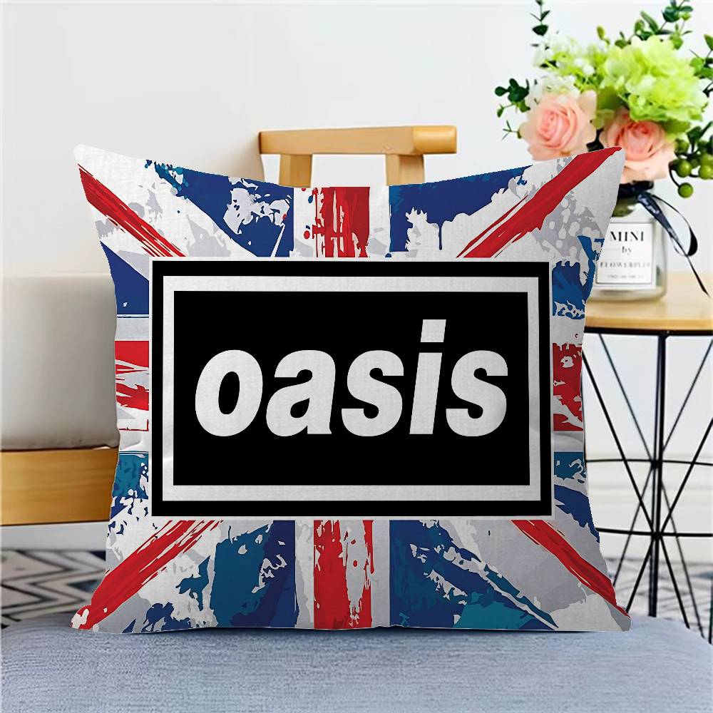 Band O-Oasis Pillow Gift Home Office Decoration Pillow Bedroom Sofa Car Cushion CoverPillow Case