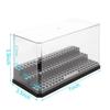 Acrylic Minifigures Display Case, Stackable and Dustproof Building Block Display Box for Lego Action Figure Toys Storage