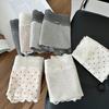 Cotton Underwear for Women Soft Breathable Cheeky Bikini Panties Ladies Sexy Lace Mid Rise