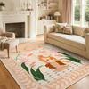 Bohemian Style Rug Large Size Home Decoration Mats Living Room Short Pile Washable Carpet Girl Bedroom Non-slip Soft Floor Mat