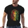 Rastafari Lion Reggae Lover T-Shirt Summer Print Short Sleeve Tee