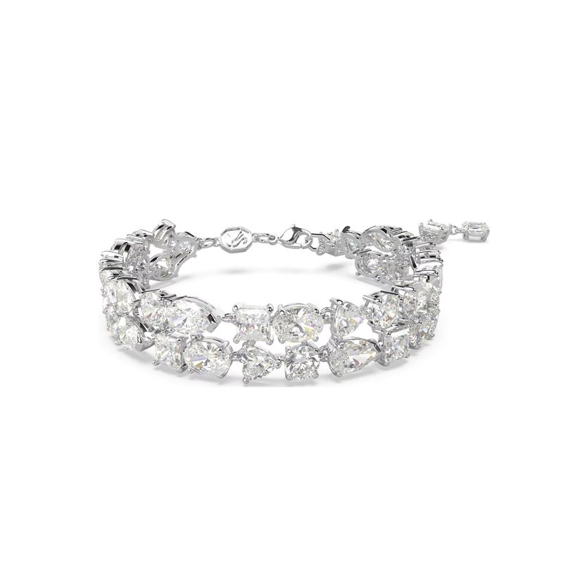 Swarovski Mesmera Gemischter Schliff Zirkonia Armband Damenarmband Silber 5669927