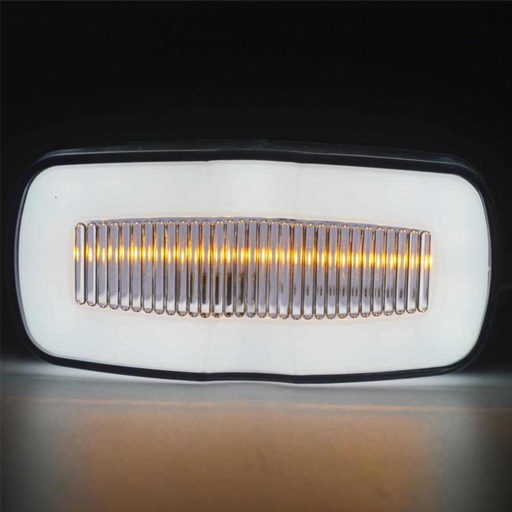 12V 24V LED Side Marker Lights Car External Lights Warning Tail Light Signal Brake Lamps for Truck Trailer Lorry Bus 28LED