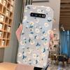 For Samsung Galaxy S9 Plus S9 S10 4G S10e S10 A10 A11 M11 A20 A30 M10A A20e A40 A21S Flowers Plants Clear Daisy Silicone Cover