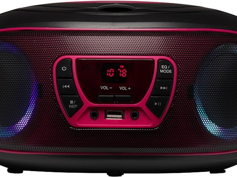 Denver TCL-212BT Radio CD, FM, Mood Lighting, Pink, Denver