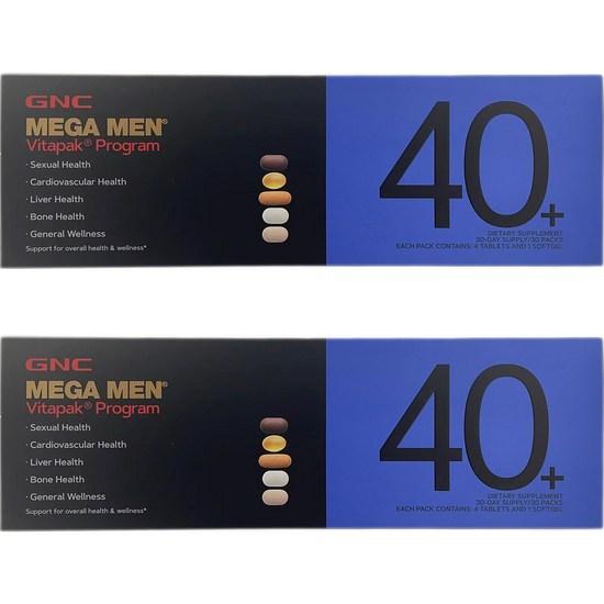 GNC Mega Man Vitapack Program 40+,Korean Health Food