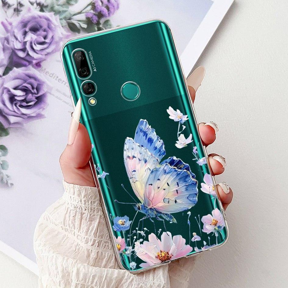 For Huawei Y9 2019 Case Y9 Prime 2019 Cover Cute Cartoon Lion Carp Soft Silicone Phone Covers For Huawei P Smart Z STK-LX1 Shell