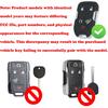 Keyless Entry Remote Control Key Fob Replacement Fits for GMC Sierra 1500 2500 3500      Chevrolet Silverado 1500 2500 3500 HYQ1ES 13522904 13522854
