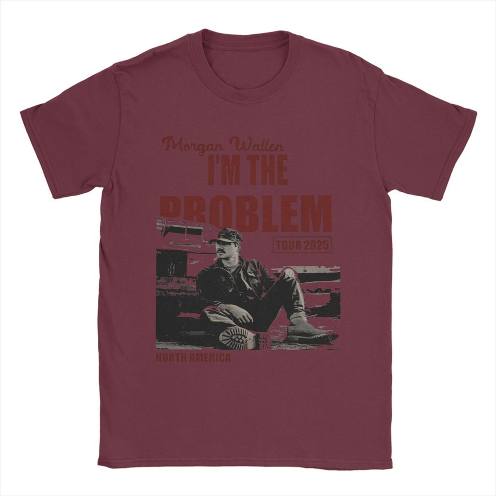Morgan Wallen Im The Problem 2025 Tour M5031 84292419 Merch Unisex T Shirts 100 Cotton Tee New Arrival Tshirt Clothes