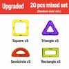 Magnetic Building Blocks Set ABS Kids Magnetic Tiles STEM Construction Toy Educational Building Kit Creative Play Boys Girls Home Learning