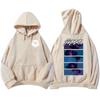 KPop Demon Hunters Saja Boys Selvlysende Hettegenser Langermet Mote Genser Casual Filmtrykk Unisex