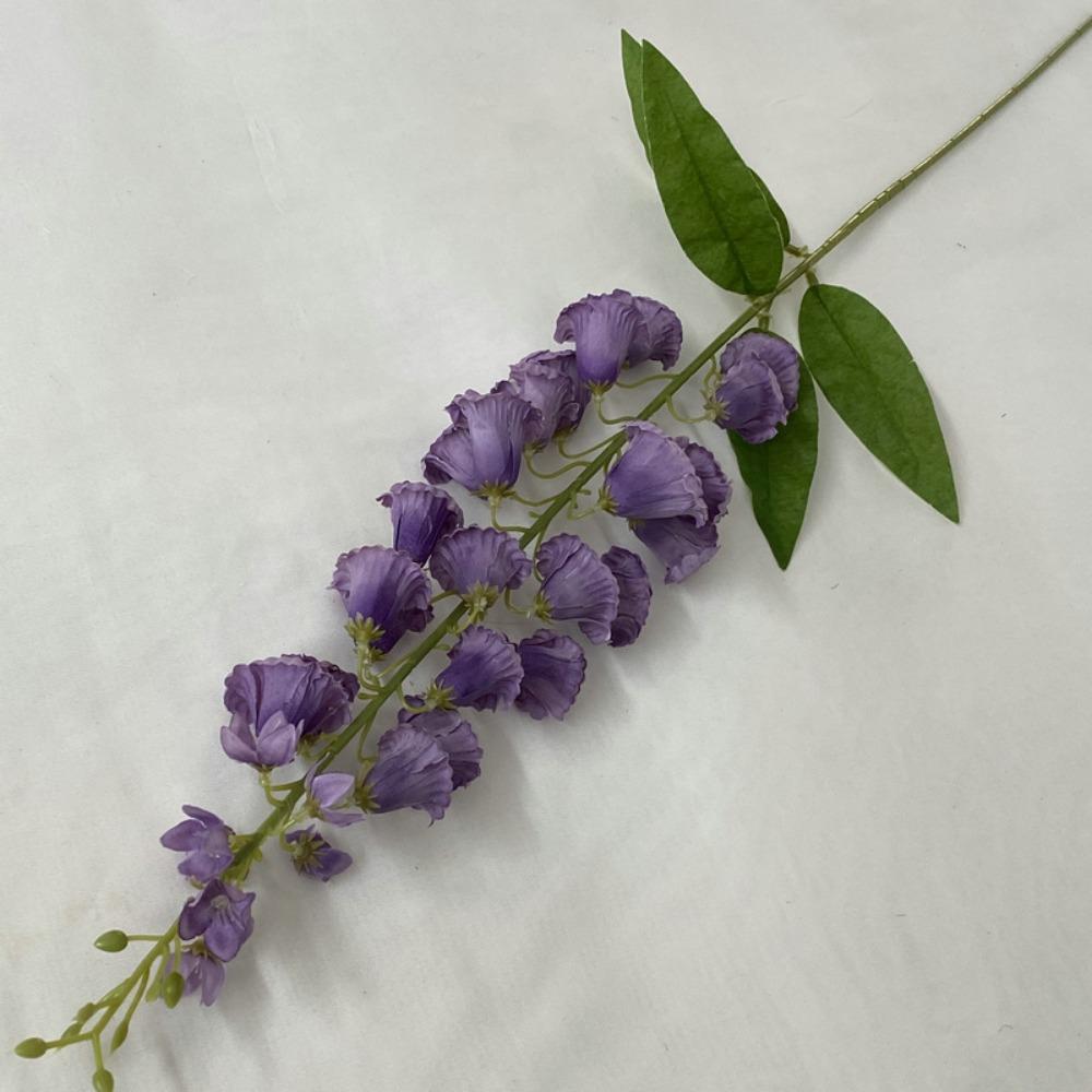 New Long Stem Artificial Lily Valley Silk Long Branches Fake Flower Decorative Artificial Faux Plants Floral Arrangement
