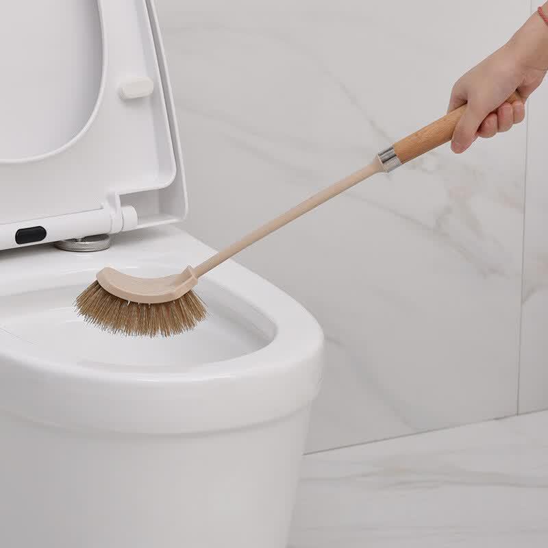 Moufou Long-Handle Toilet Bowl Cleaning Brush