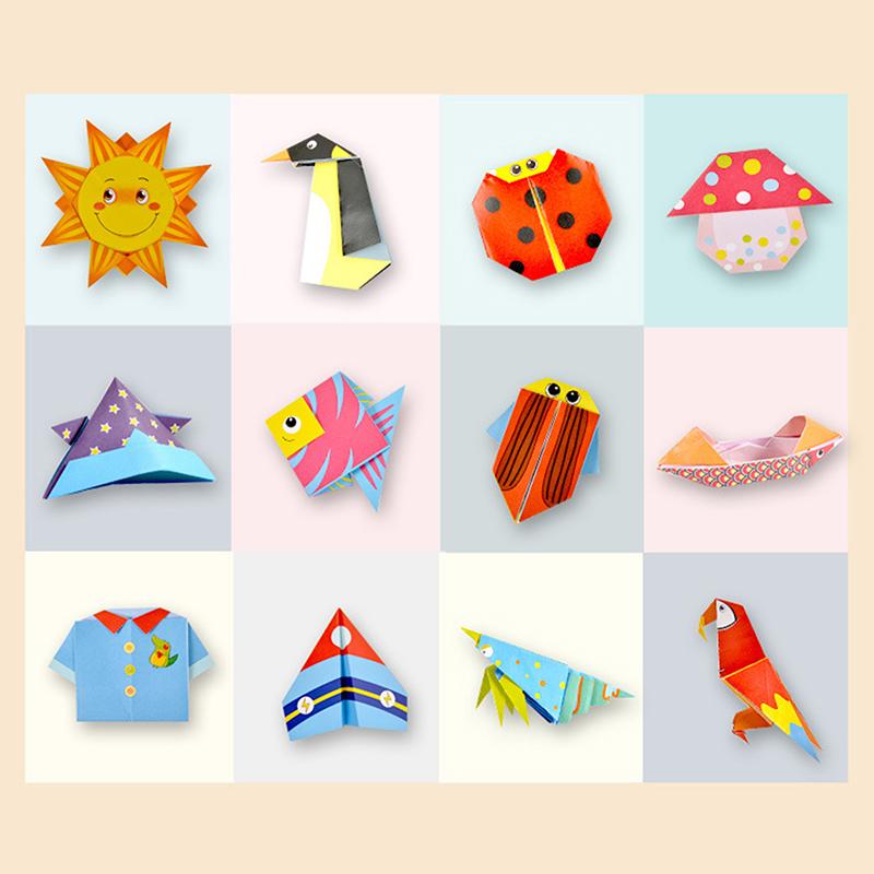 Origami Kit For Kids Ages 5-16, 108 Sheets With 54 Patterns & Instruction Book | Origami Paper Kit For Beginners & Advanced