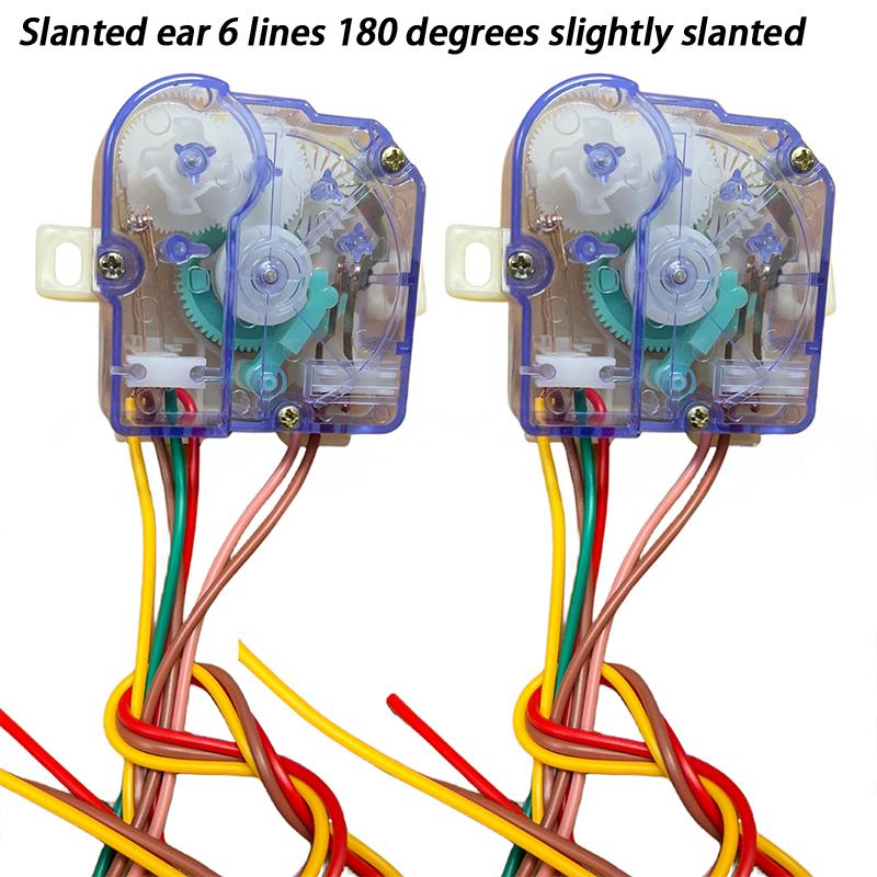 

1PC 3Wire 180Degree Washing Machine Timer Washing Machine Timer Switch Wash Timer Semi-automatic Double-cylinder Washing Machine