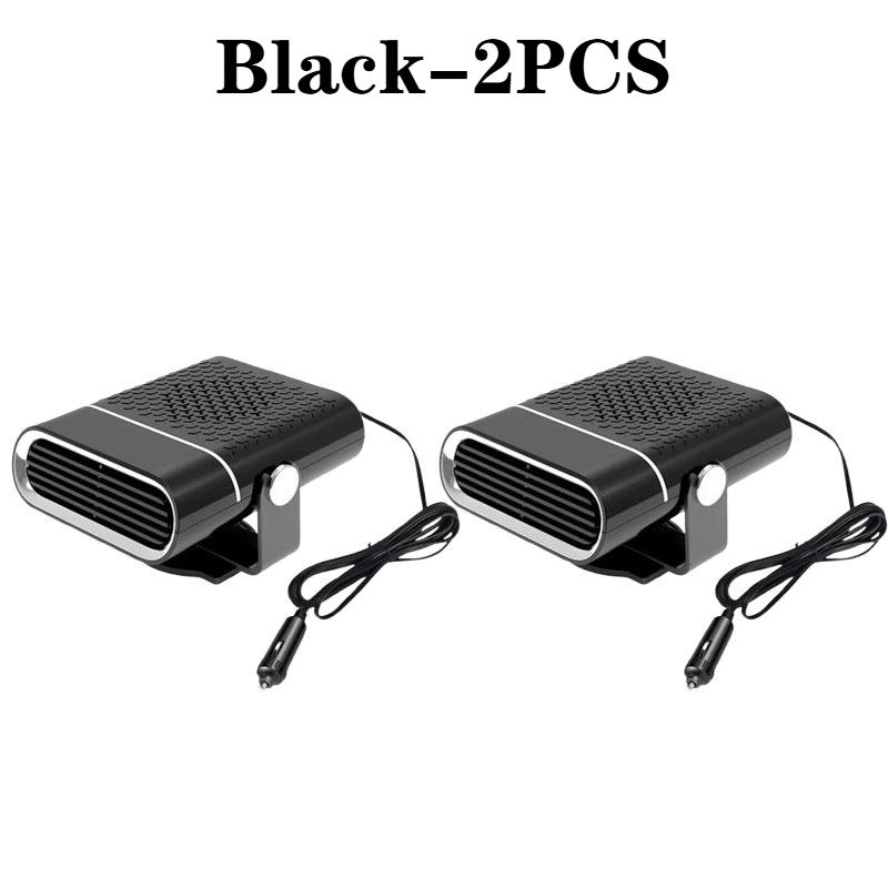 Tragbares 24V AutoheizsystemDoppel-Lüftungsdüsen Entfroster Schnelle AufheizungZirkulationssystem Windschutzscheiben-Schneeentfernung für Winterpendeln und Campingausflüge