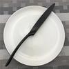 Accessories Top Quality Stainless Steel Scoop Forks Kinfe Party Dinnerware Set Matte Black Cutlery Set Drop Shipping 1 Piece