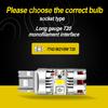 2PCS 7443 W21/5W 7444NA LED Turn Signal Warning Light Lamp LED Amber Bulbs High Power 25W 24pcs 2020 chips 12V Car Accessories