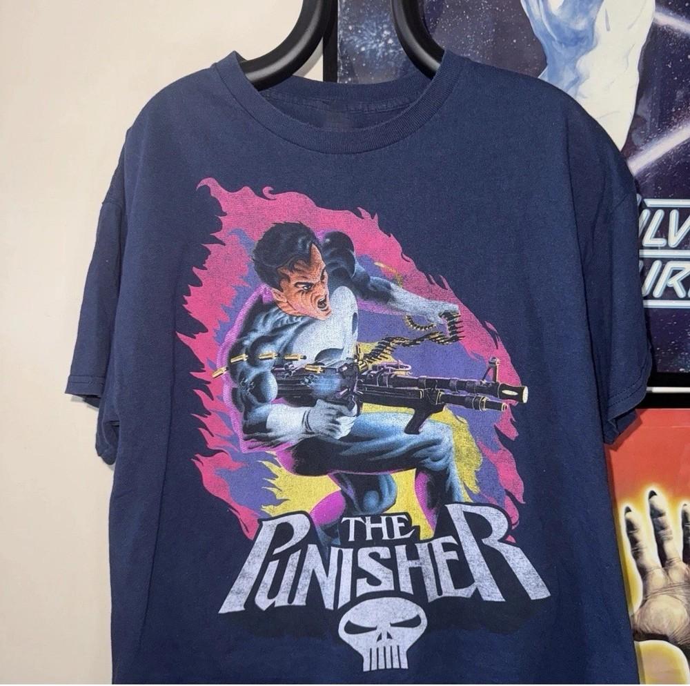 NEW Silver Surfer 1996 Punisher Mad Engine T-shirt Size S-5XL Fanmade Unisex T-Shirt