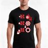 Ho Ho Ho Joyful Christmas Santa Laugh Tshirt Summer Casual Cotton Tee Oversized Streetwear Tops Vintage Graphic Print