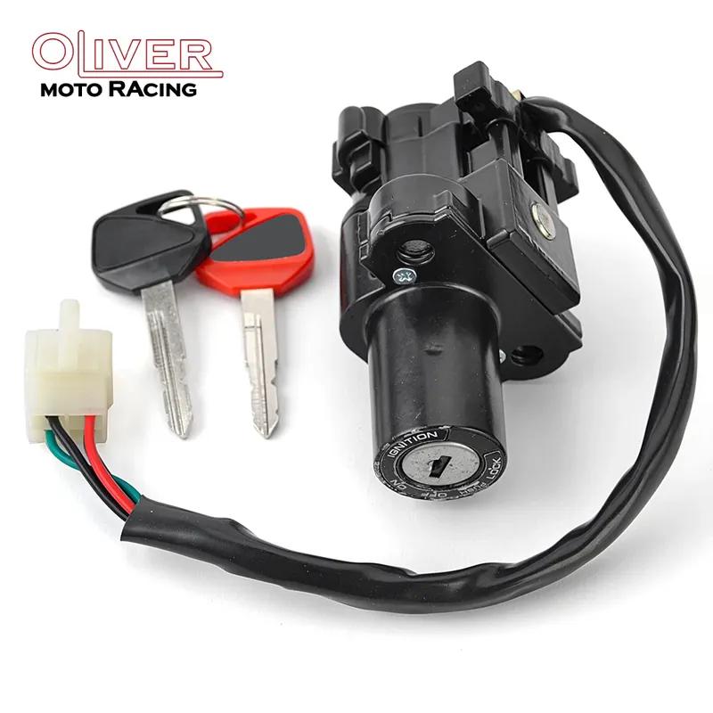 Ignition Keys Switch Lock For Honda CB750 F2 CBR600 F4 CBR600F CBR600RR VFR800 VTR1000 ST1300 CBR1100XX CB400 CBR900RR CB1100SF
