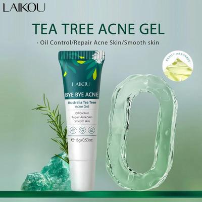 Tea Tree Acne Treatment Face Cream Oil Control Soothing Pimple Removal Pore Shrinkage Nourishing Facial Cream Skin Car