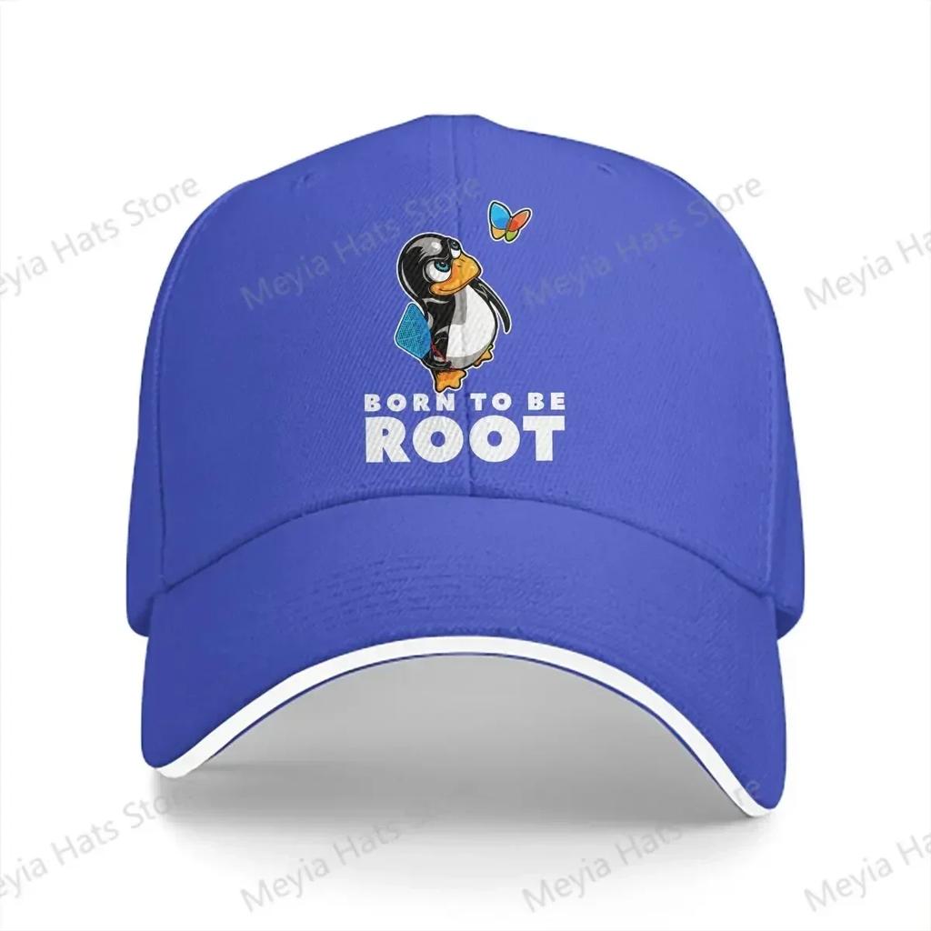 Linux Butterfly Killer Illustration Kali Linux Root Programmer Multicolor Hat Peaked Womens Cap Personalized Visor Protection