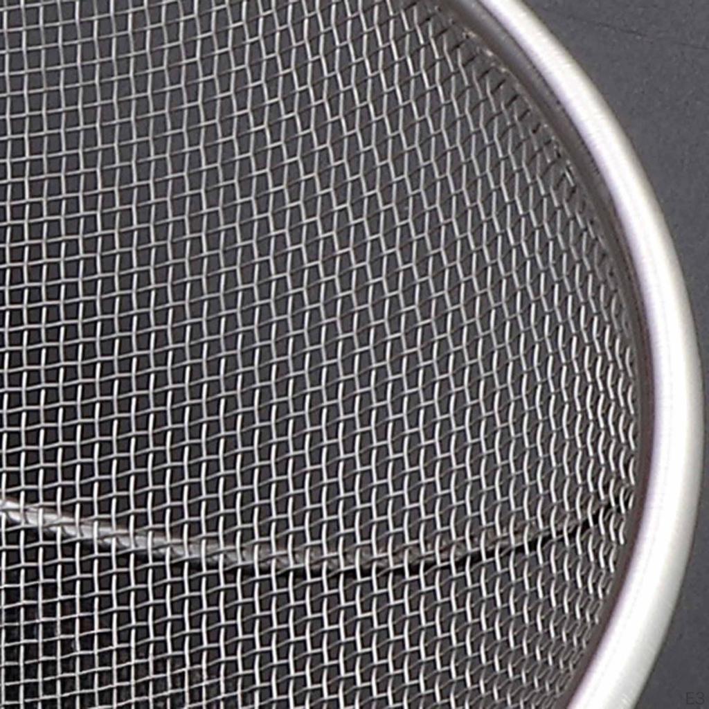Colander Skimmer Food Strainer Fine Mesh Sieve Wire Sifter for Oil Powdered Sugar