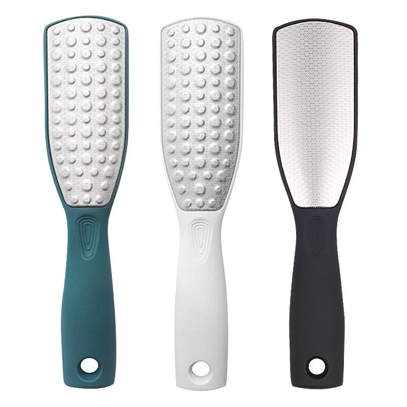 Stainless Steel Foot Care Foot Plate Rubbing Double-sided Matte To Remove Calluses, Foot Grinder To Remove Dead Skin, Exfoliating Foot Washboard
