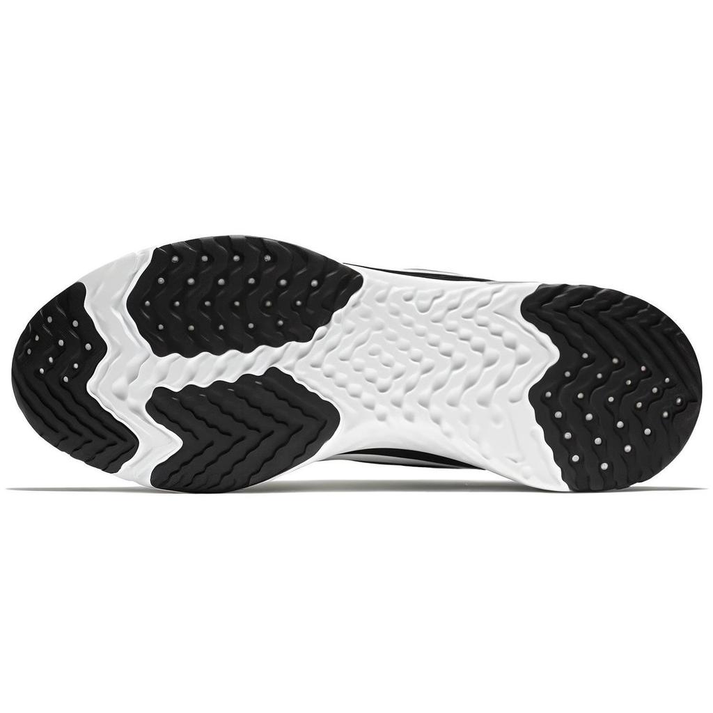 Nike Womens Odyssey React (women's sizes) Black / White / Wolf Grey Running Shoes AO9820 001