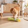 Reinforced Stitching Cat Toy Catnip Cactus Toy, Stuffed Chew Soft Teething Plush Kitten Kicker for Indoor Cats Biting Kicking