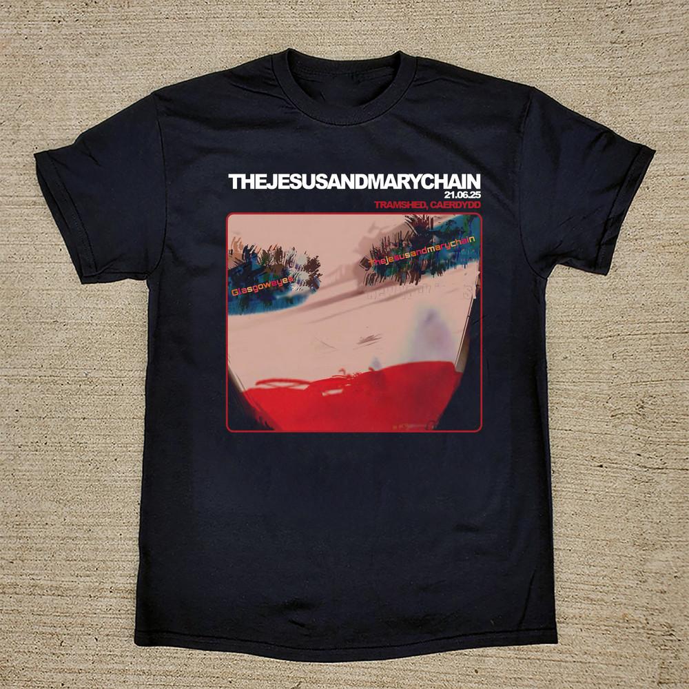 

The Jesus And Mary Chain Tour 2025 Black All Size S-5XL AQ40 Unisex T-Shirt L