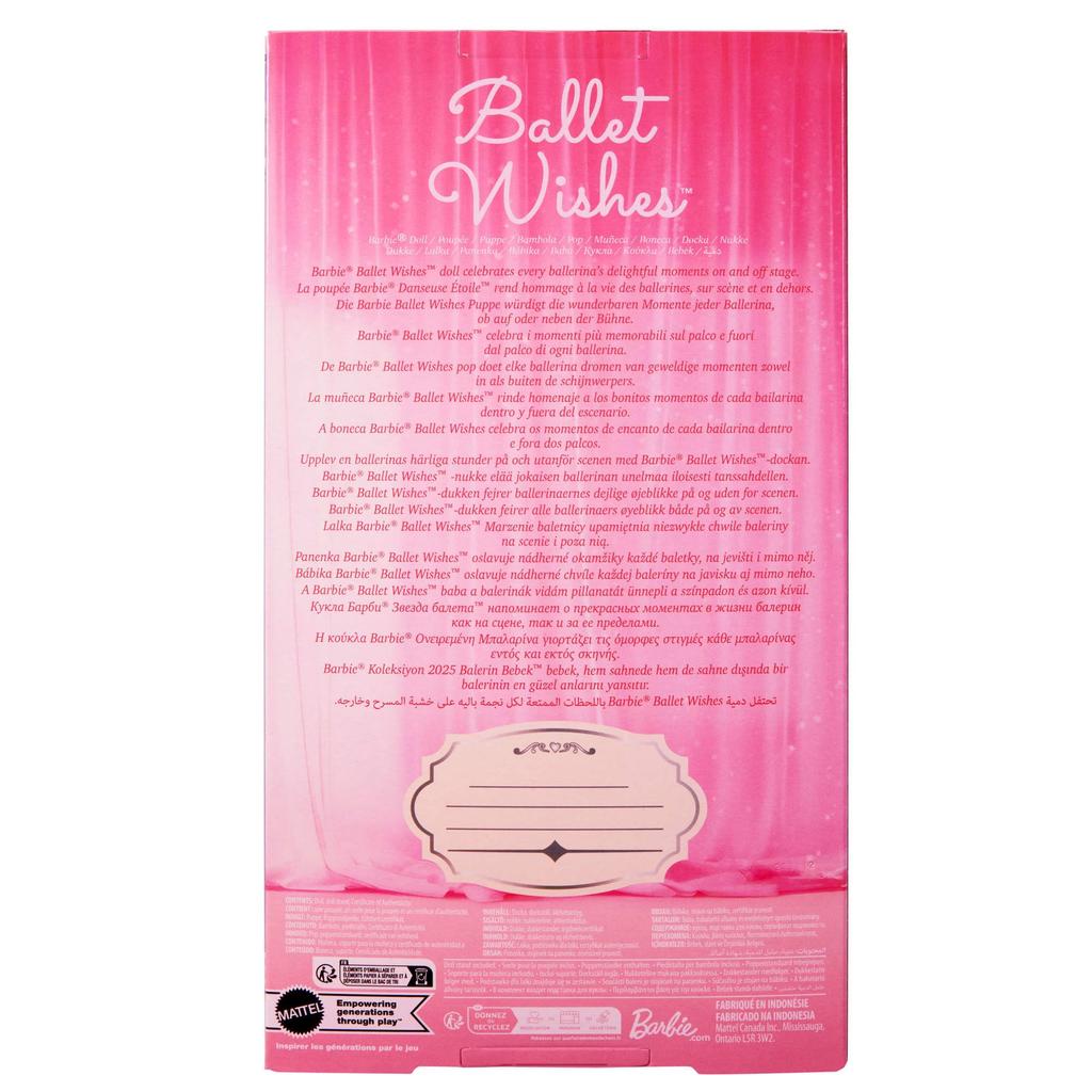 Bambola Barbie Ballet Wishes.