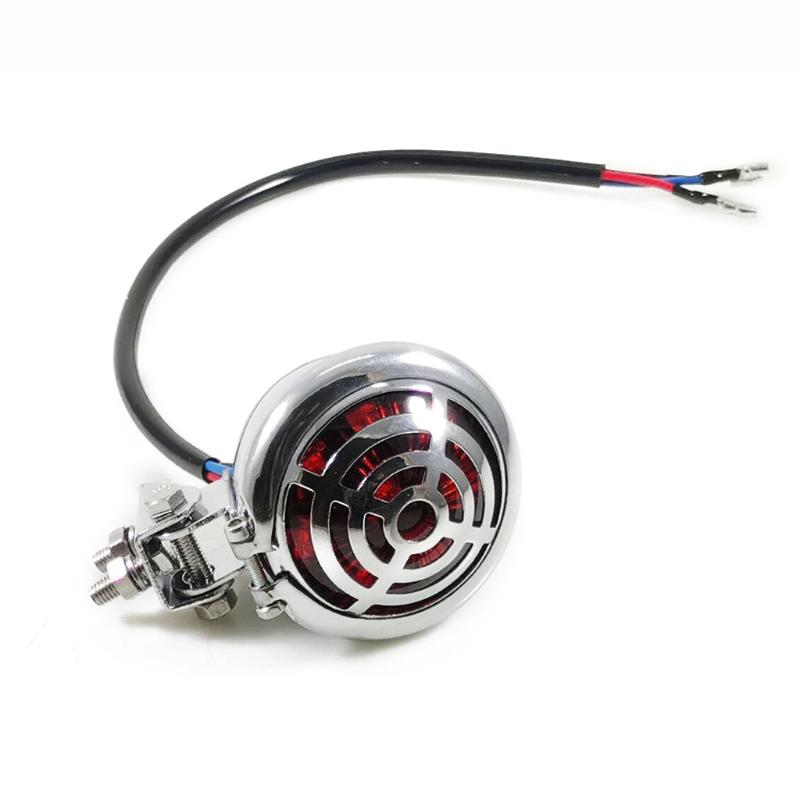 LED Tail Light Taillight Turn Signal Indicator Number Plate Lamp Rear Reverse Brake Stop Lamp Universal Mortorcycle 12V