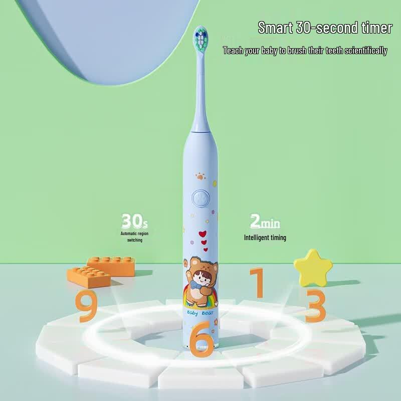 

AUX Little Bear Kids Sonic Electric Toothbrush CN plug (adapter included)
