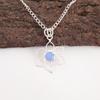 Dark Blue Cat'S Eye Gemstone 925 Sterling Silver Friend Gift Birthday Pendant PP-18-43