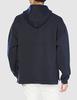 Beams Lights Men's Cardboard Knit Basic Hoodie, Navy, XL