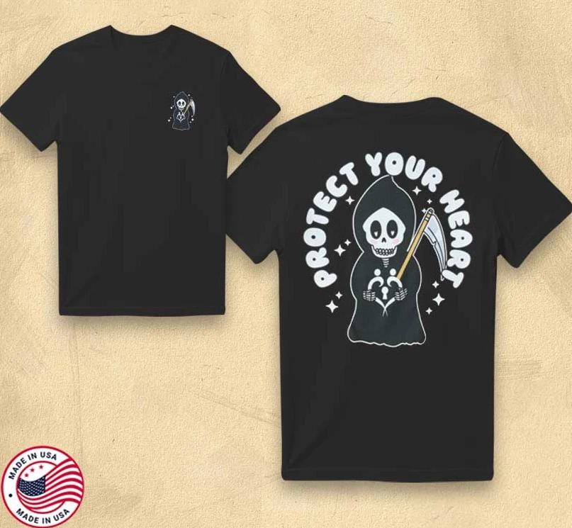 

Protect Your Heart August 25 T-Shirt | Minimalist Phrase Graphic Tee | Unisex S