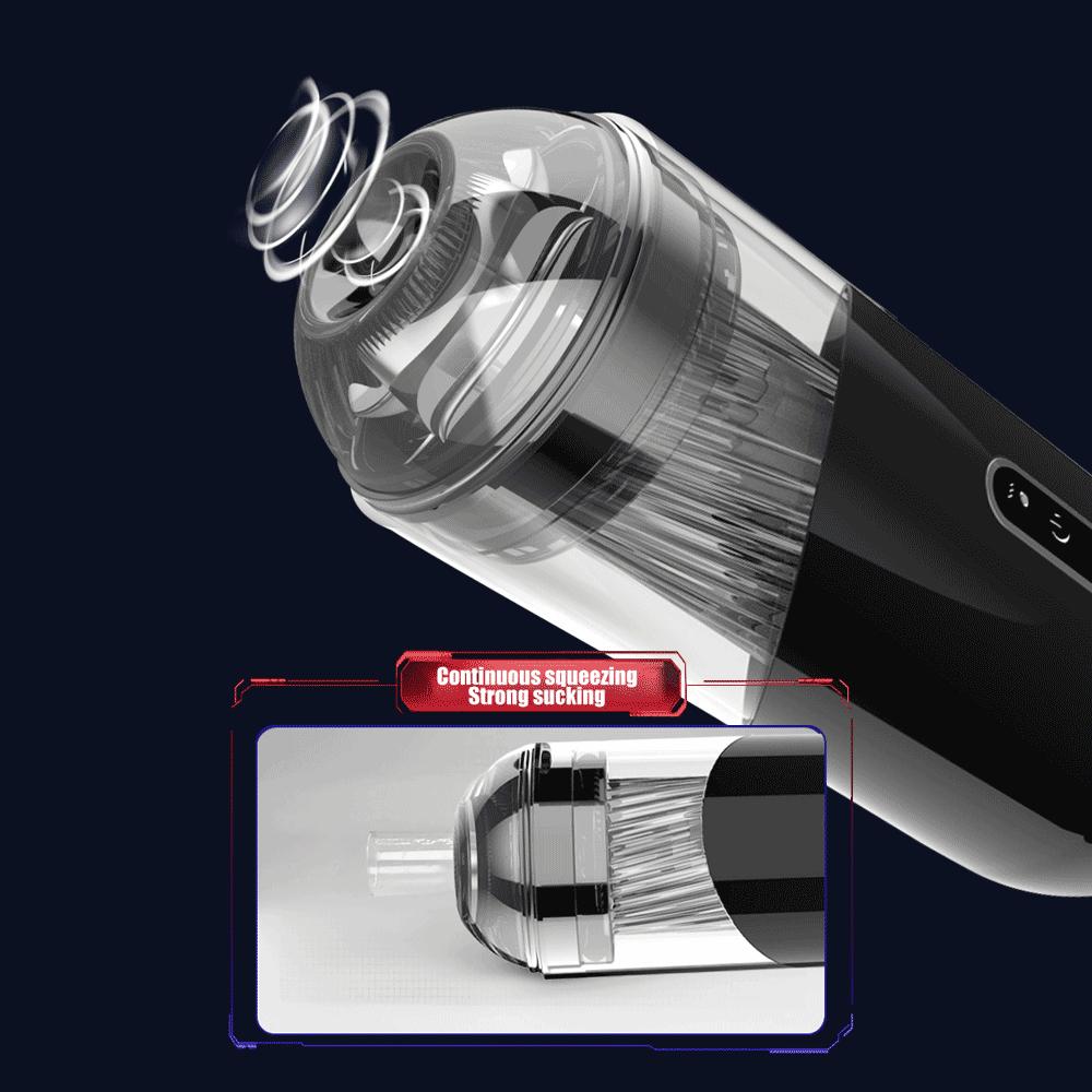 Automatic Masturbator Cup for Men Sucking Vibrator Vaginal Penis Blowjob Machine Masturbation Cup Sex Toy for Men Adult Supplies