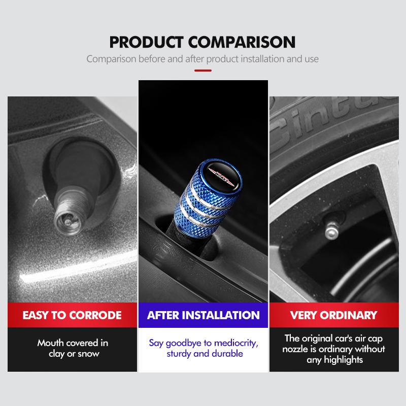 For MINI 4PCS Car Tire Valve Stems Cap Aluminum Wheel Air Valve Cap R56 F54 F57 R70 JCW F60 F55 John Cooper Works wdjnt11