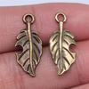 20pcs Plant Tree Leaf Charms DIY Retro Jewelry Bracelet Necklace Charms Pendant For Jewelry Making