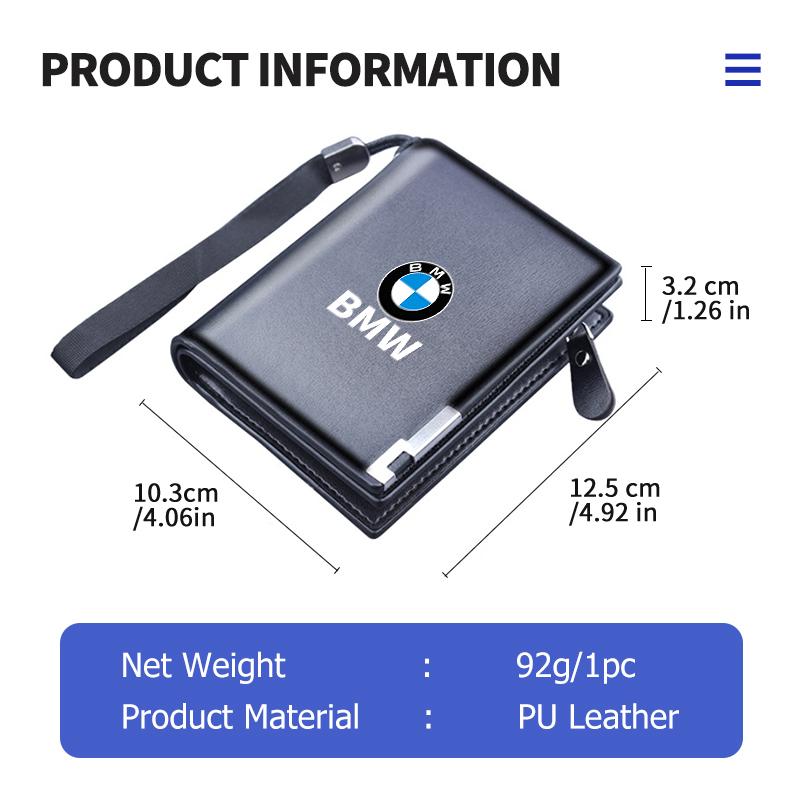EYAG3 Do Samochodu BMW Pudełko na Dowód Osobisty Kartę Kredytową Ochronna Torba do Przechowywania Klips do Portfela E87 E70 E91 E30 G20 E92 E93 E60 E46 E90 G30 E53 X1