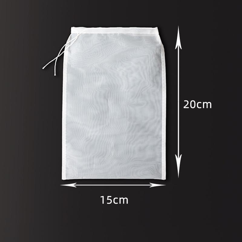 

Нейлоновые фильтр-мешки, Бытовые фильтры для соевого молока, чая и сока, Кухонные наполнители для овощей, Мешки для отжима воды, Мешки-сита [15*20cm]100 mesh