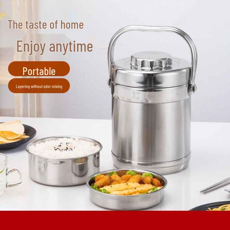 DingLe 2.0L Stainless Steel Vacuum Insulated Lunch Box