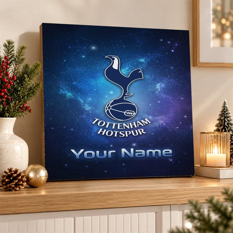 Tottenham Hotspur FC Custom Name Text 5D Diamond Painting Kit DIY Full Drill Diamond Art Decoration