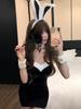 Cute Bunny Girl Uniform Women Sexy Velvet Bodysuit Lingerie Rabbit Cosplay Costume Porn Erotic Anime Suit Role Play Role Play