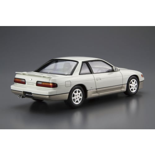 Aoshima Bunka Kyozai 1/24 The Model Car Series No.13 Nissan PS13 Silvia K's Diamond Package '91 Plastic Model Car (Automobile)